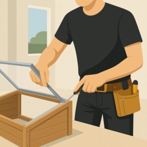 Assemble Flat Pack Garden Cold Frame service for homeowners in Cardiff by Fit & Fix