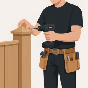 Fit New Fence Post Cap service for homeowners in Cardiff by Fit & Fix