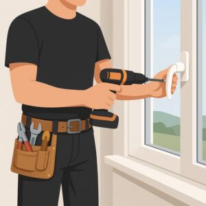 Fit New Handles to uPVC Windows service for homeowners in Cardiff by Fit & Fix