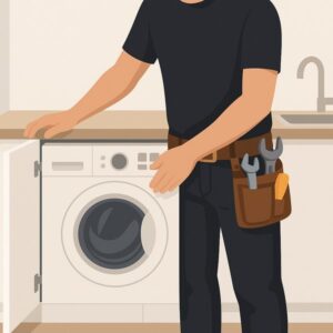 Install Integrated Washing Machine service for homeowners in Cardiff by Fit & Fix