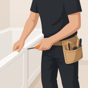 Install New Bath Panel service for homeowners in Cardiff by Fit & Fix