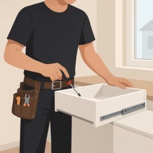 Install New Drawer Box (Flat Pack) service for homeowners in Cardiff by Fit & Fix