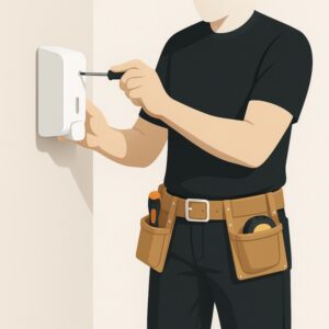 Install Soap Dispenser on Wall service for homeowners in Cardiff by Fit & Fix