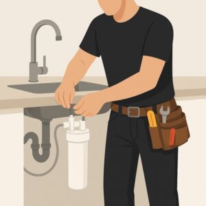 Install Under Sink Water Filter System service for homeowners in Cardiff by Fit & Fix