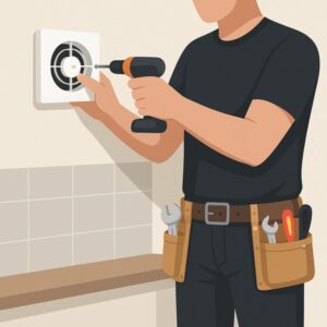 Replace Extractor Fan (like for like) service for homeowners in Cardiff by Fit & Fix