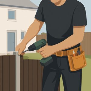 Secure Loose Fence Panel service for homeowners in Cardiff by Fit & Fix