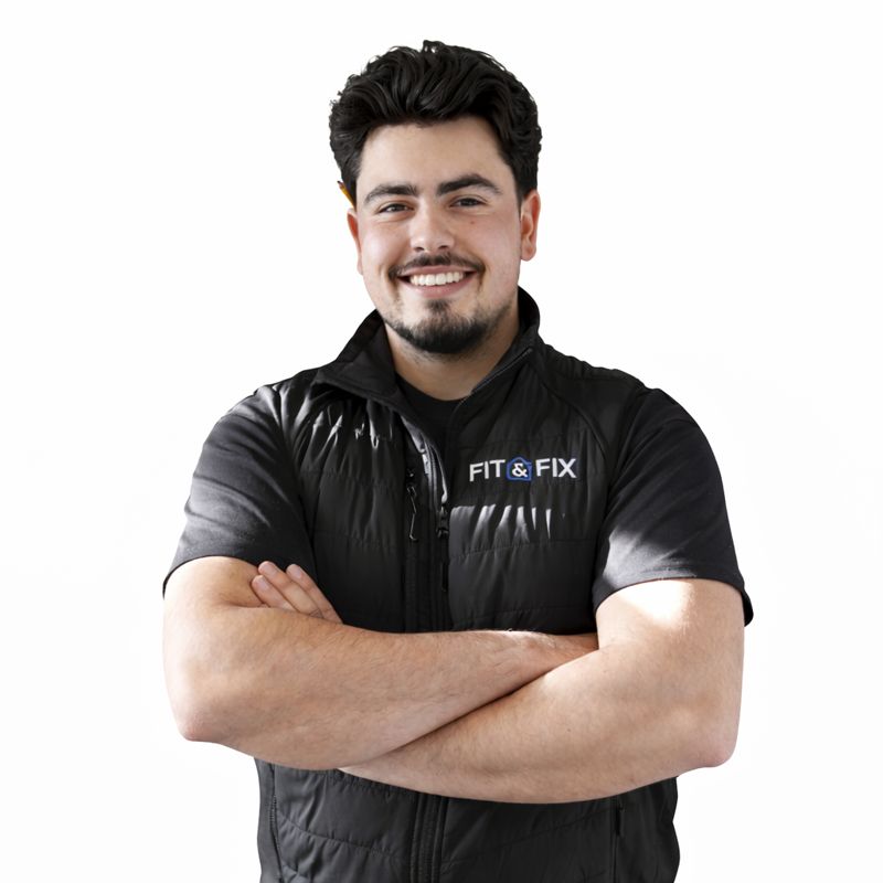 Neco, time-served carpenter and kitchen fitter at Fit & Fix